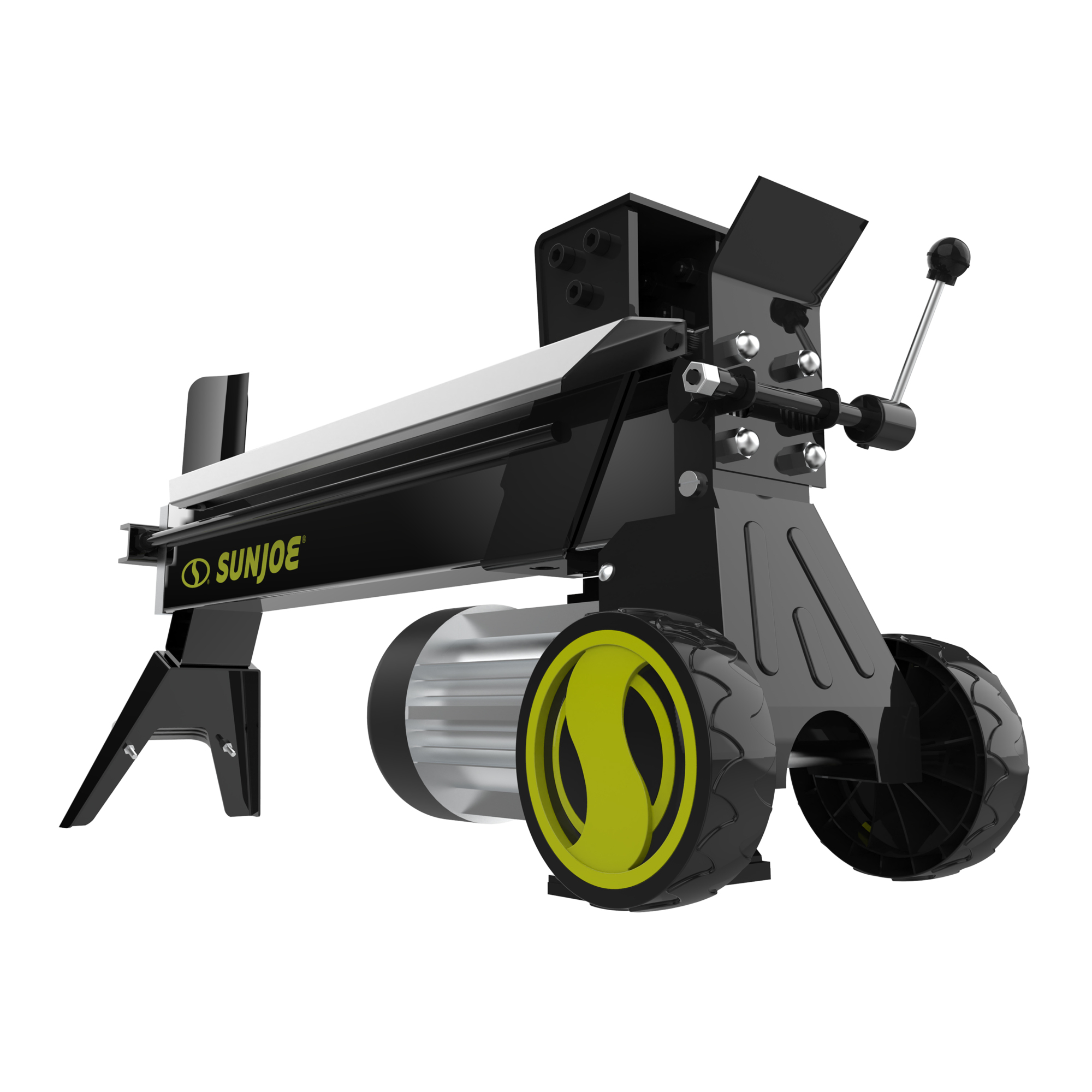 Sun Joe LJ602E Electric Log Splitter | 5-Ton | 15 Amp | Hydraulic Ram